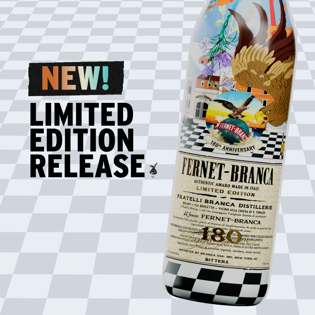 Fernet-Branca 180th Anniversary Limited Edition Bottle